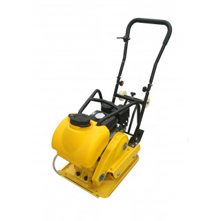 Виброплита TOR C-80T(R) 77 кг, 13,5кН (Loncin) бак, коврик, колесный комплект