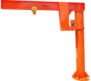 Кран консольный поворотный электрический TOR JIB г/п 3000 кг, высота 3 м, стрела 3 м