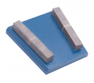 Алмазный франкфурт KORNOR GM M4-25/30,сегмент mix 40х12х9, 4 шт, средний