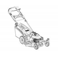 Газонокосилка бензиновая holzfforma lc251hvr
