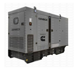 Дизельный генератор Genbox CM50-S в кожухе