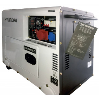 Генератор дизельный DHY 8500SE-3