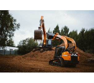 Мини-погрузчик Case TV380b