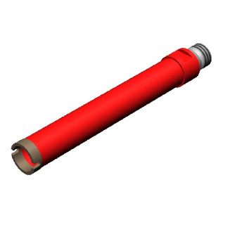 Алмазная коронка по бетону HR150 Ø25×150×(винт G1/2″)