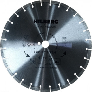 Диск алмазный отрезной 400*32/25,4 Hilberg Hard Materials Лазер HM109/32