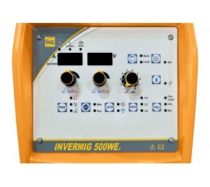Сварочный полуавтомат HUGONG INVERMIG 500WE III (цифровой подающий) (с БО и тележкой)