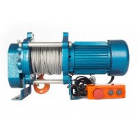 Лебедка TOR ЛЭК-500 E21 (KCD) 500 кг 380 В с канатом 
30 м