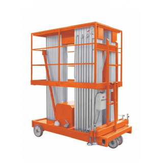 Подъемник мачтовый телескопический 250
кг 14 м TOR GTWY14-320 AC 220V 3-мачтовый (от сети) (G)
