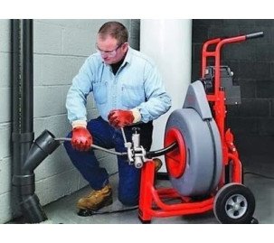 Прочистная машина Ridgid K-7500 с T-458