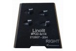 Франкфурт фрезеровальный Linolit КОГОТЬ #PCD4x¼