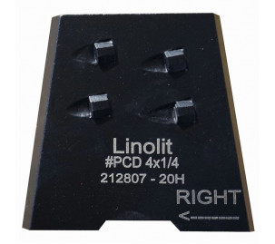 Франкфурт фрезеровальный Linolit КОГОТЬ #PCD4x¼