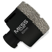KS2803 Коронка алмазная универсальная HARD 60мм M14 для УШМ MKSS