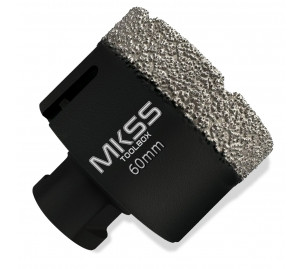 KS2803 Коронка алмазная универсальная HARD 60мм M14 для УШМ MKSS