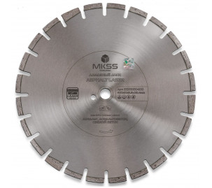SS0106 Диск алмазный по асфальту Asphalt Laser 400х10х3.3x25,4мм MKSS