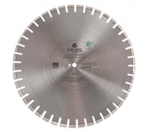 SS0106 Диск алмазный по асфальту Asphalt Laser 600х10х4.5x25,4мм MKSS SS0106 Диск алмазный по асфальту Asphalt Laser 600х10х4.5x25,4мм MKSS