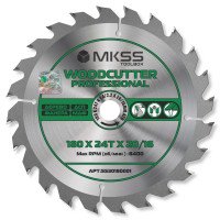 SS3018 Диск пильный по дереву 180х24Тх1,4/2,2х20/16 мм Woodcutter Professional MKSS
