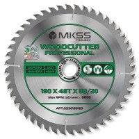 SS3019 Диск пильный по дереву 190х48Тх1,4/2,2х30/20 мм Woodcutter Professional MKSS