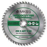 SS3021 Диск пильный по дереву 216х48Тх1,6/2,4х30 мм Woodcutter Professional MKSS SS3021 Диск пильный по дереву 216х48Тх1,6/2,4х30 мм Woodcutter Professional MKSS