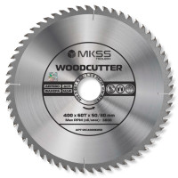 WC4000 Диск пильный по дереву 400х60Тх50/30 мм Woodcutter MKSS