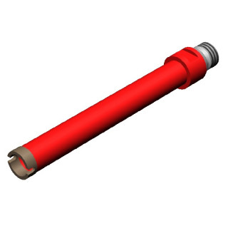 Алмазная коронка по бетону HR150 Ø24×150×(винт G1/2″)