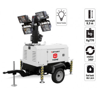 Мобильная мачта освещения TRIME X-START 4X1000W MH (9м) металлогалоген