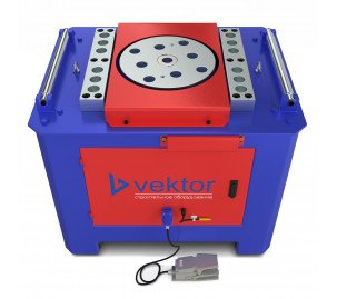 Станок для гибки арматуры Vektor GW50C с доводчиком
