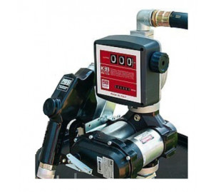 Drum BI-Pump 12V K33 - Бочковой комплект для ДТ (мех. счетч., мех. пист.), 80 л/мин