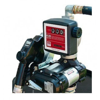 Drum BI-Pump 12V K33 A120 - Бочковой комплект для ДТ (мех. счетч., авт.пист.), 80 л/мин