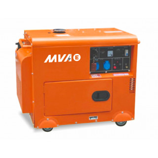 Дизельный генератор MVAE ДГ 5300К в кожухе