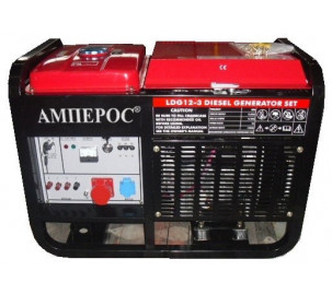 Дизельный генератор АМПЕРОС LDG12-3 E