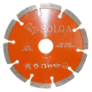 Диск алмазный Solga Diamant BASIC сегментный (железобетон) 150x22,23 мм