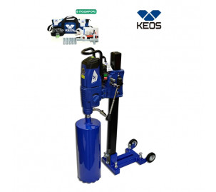 Комплект для алмазного бурения KEOS KS-350SET (прямой штатив)